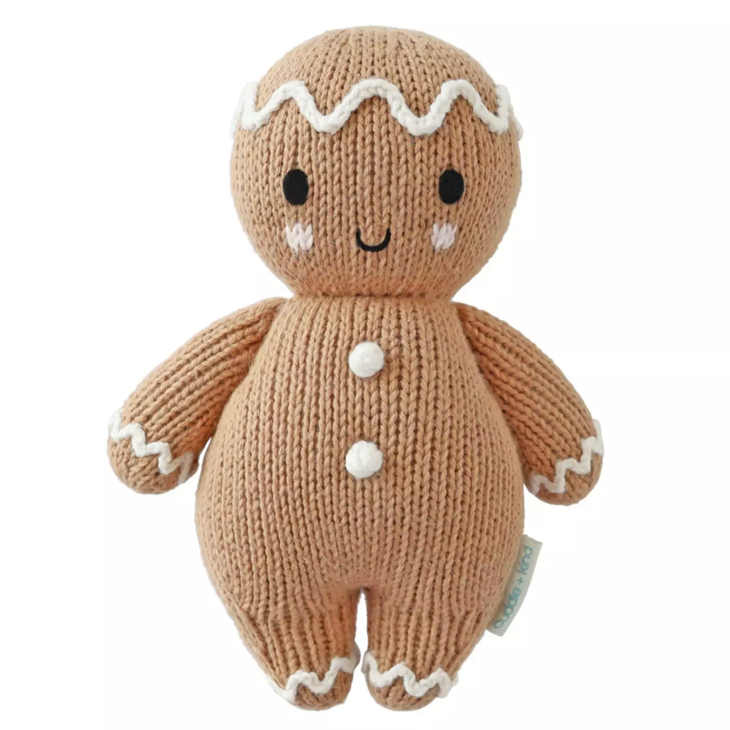cuddle+kind Baby Gingerbread In Icing White