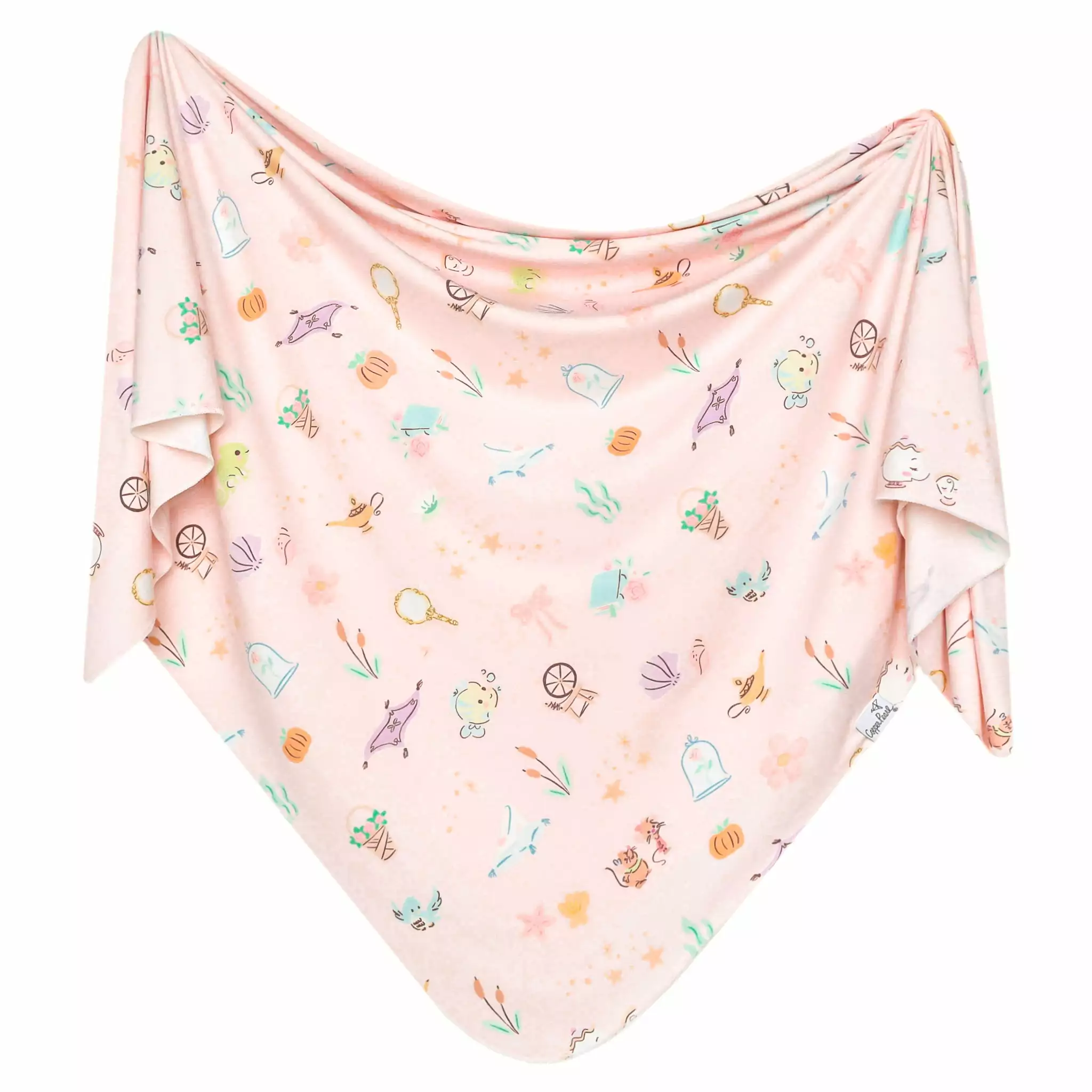 Copper Pearl Enchanted Friends Knit Swaddle Blanket Copper Pearl Enchanted Friends Knit Swaddle Blanket