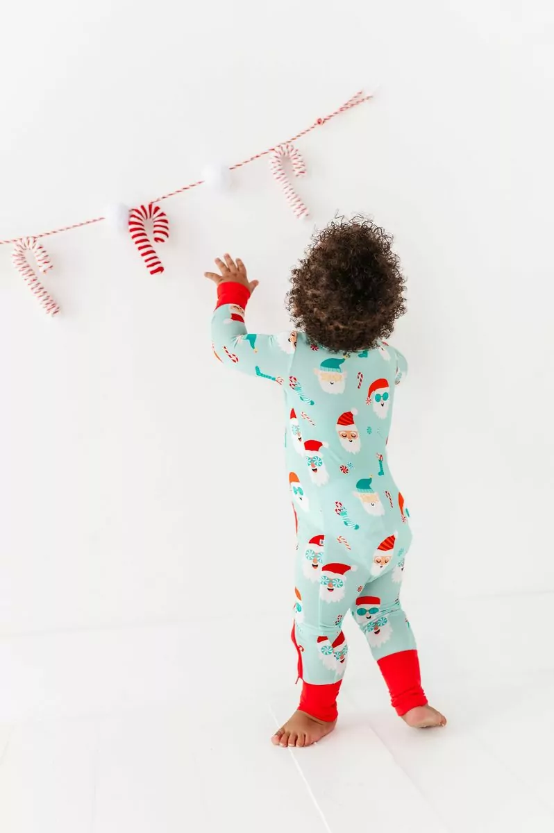 Santa Squad Bamboo Viscose Convertible Romper