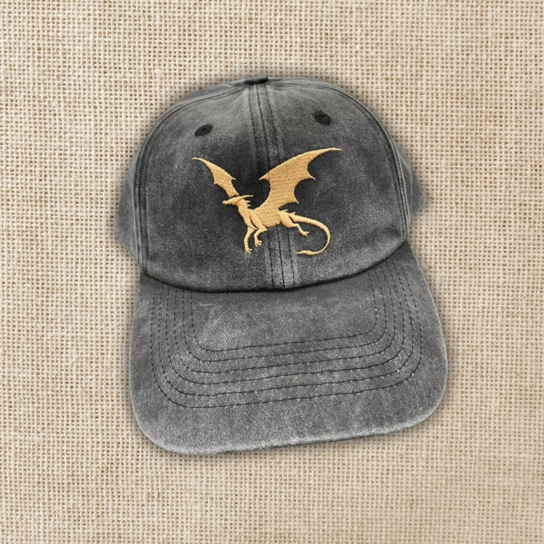 Kingdom of Threads Dragon Rider Baseball Cap From Fourth Wing Kingdom of Threads Dragon Rider Baseball Cap From Fourth Wing