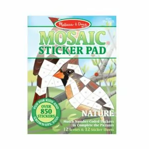 Melissa & Doug Mosaic Sticker Pad Nature Melissa & Doug Mosaic Sticker Pad Nature