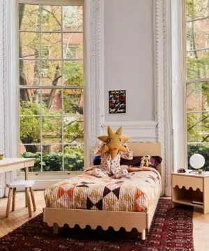 Oeuf Moss Twin Bed