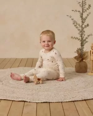 Quincy Mae Bamboo Pajama Set In Winter Wonderland Quincy Mae Bamboo Pajama Set In Winter Wonderland