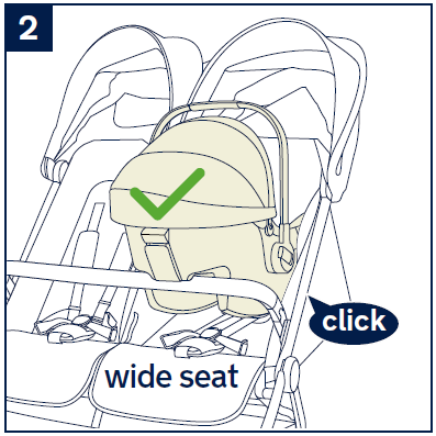 How to Use a Nuna PIPA Car Seat with the TRVL DUBL Stroller