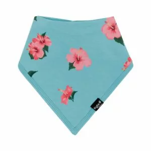 Kyte BABY Bib in Hibiscus