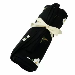 Kyte BABY Swaddle Blanket in Small Midnight Magnolia