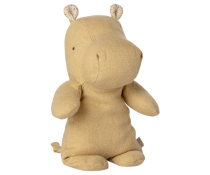 Maileg Safari Friends Hippo Small Cream Yellow Maileg Safari Friends Hippo Small Cream Yellow