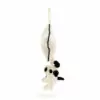 Bashful Black & Cream Puppy Musical Pull made by Jellycat