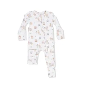 Angel Dear Easter Egg Hunt Bamboo Viscose Convertible Romper