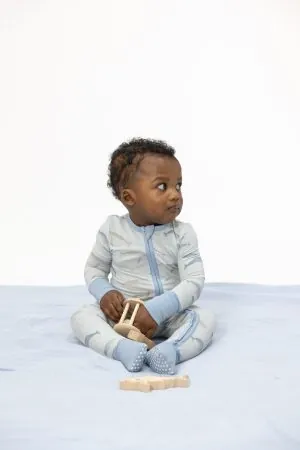 Angel Dear Little Whales Bamboo Viscose Convertible Romper