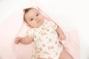 Angel Dear Easter Egg Hunt In Pink Bamboo Viscose Smocked Ruffle Skirted Bubble