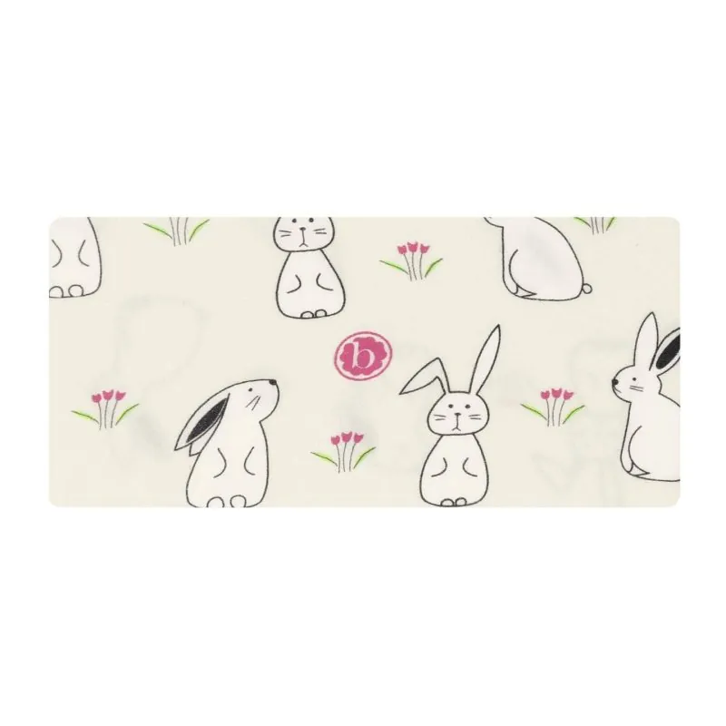 Bunny Printed Knot Bow from Baby Bling Bows Bunny Printed Knot Bow from Baby Bling Bows