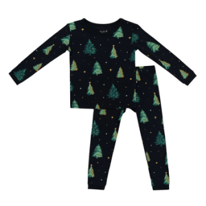 Kyte BABY Long Sleeve Pajama Set In Twinkle Tree Kyte BABY Long Sleeve Pajama Set In Twinkle Tree