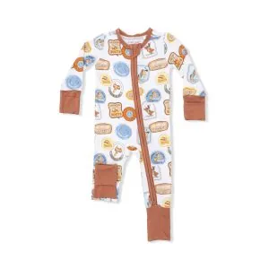 Angel Dear Rodeo Patches Bamboo Viscose Convertible Romper