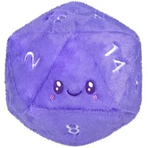 Squishable Purple D20 Dice Squishable Purple D20 Dice