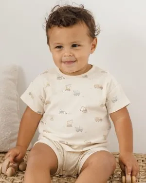 Quincy Mae Frankie Set In Construction Trucks