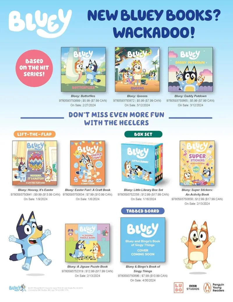 Bluey: Little Library Box Set from Penguin Random House