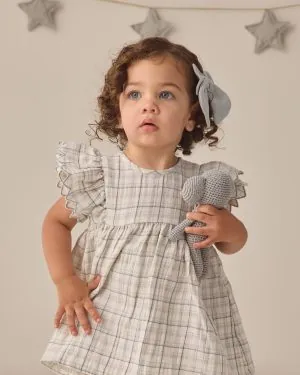 Quincy Mae Alina Dress in Blue Plaid