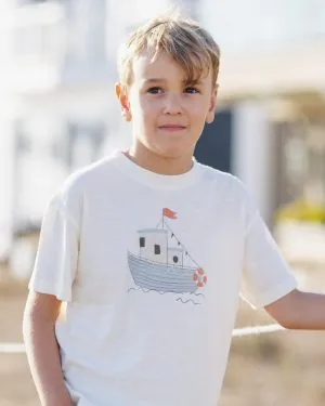 Rylee + Cru Relaxed Tee in Tug Boat