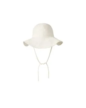 Rylee + Cru Floppy Sun Hat In Ivory Rylee + Cru Floppy Sun Hat In Ivory