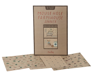 Maileg Mouse hole Farmhouse Annex Wallpaper Stickers