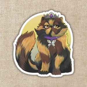 Kingdom of Threads Princess Donut Dungeon Crawler Carl Sticker