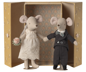 Maileg Wedding Mice Couple in Box Maileg Wedding Mice Couple in Box