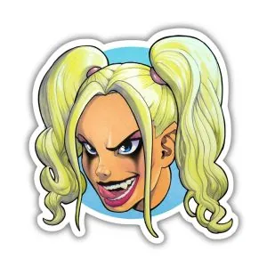 Kingdom of Threads Samantha Dungeon Crawler Carl Sticker Kingdom of Threads Samantha Dungeon Crawler Carl Sticker
