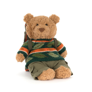 Jellycat Bartholomew Bear Hiking Outfit Jellycat Bartholomew Bear Hiking Outfit