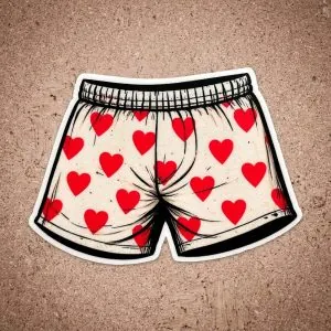 Queen Anne Chonk & Co Carl's Big Boy Shorts Vinyl Sticker Dungeon Crawler Carl Fan Art