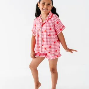 Kiki + Lulu Strawberries & Dream Short Set Pajamas