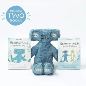 Slumberkins Hammerhead Conflict Resolution Kin Set with 2 Books Slumberkins Hammerhead Conflict Resolution Kin Set with 2 Books