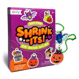 OOLY Mini Shrink-Its! DIY Shrink Art Kit - Boo Crew OOLY Mini Shrink-Its! DIY Shrink Art Kit - Boo Crew