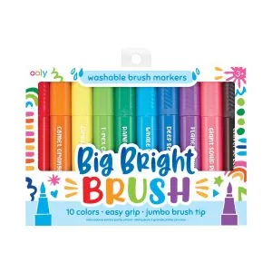 OOLY Big Bright Brush Markers - Jumbo - Set of 10 OOLY Big Bright Brush Markers - Jumbo - Set of 10