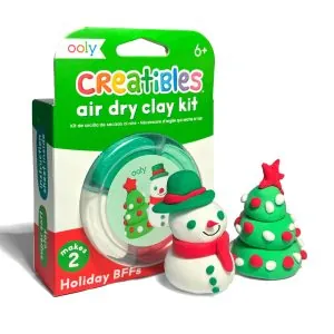 OOLY Creatibles: Air Dry Clay Kit - Holiday BFFs
