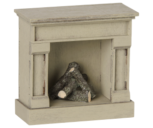Maileg Fireplace for Mouse Off White Maileg Fireplace for Mouse Off White