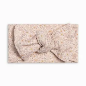 Colored Organics Hattie Bow Wrap Primrose / Fog + Shell Colored Organics Hattie Bow Wrap Primrose / Fog + Shell