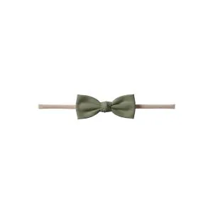 Colored Organics Cotton Dainty Bow in Fern