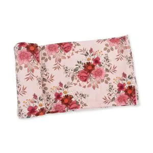Angel Dear Sabrina Floral Bamboo Swaddle Blanket Angel Dear Sabrina Floral Bamboo Swaddle Blanket