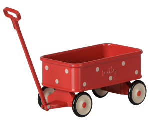 Maileg Wagon for Mouse in Red Maileg Wagon for Mouse in Red