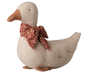 Maileg Duck with Bow in Sand Maileg Duck with Bow in Sand