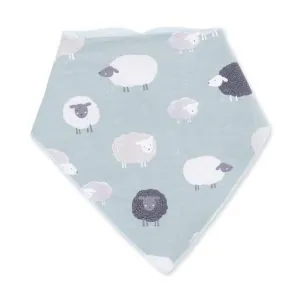 Angel Dear Black Sheep Bamboo Bandana Bib Angel Dear Black Sheep Bamboo Bandana Bib