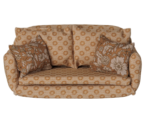 Maileg Sofa Bed Large in Ocher for Mouse Maileg Sofa Bed Large in Ocher for Mouse