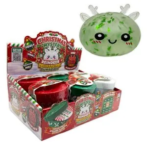 Novelty Brands Fun Doh Christmas Mystery Reindeer Dumpling Squishy Toy Novelty Brands Fun Doh Christmas Mystery Reindeer Dumpling Squishy Toy
